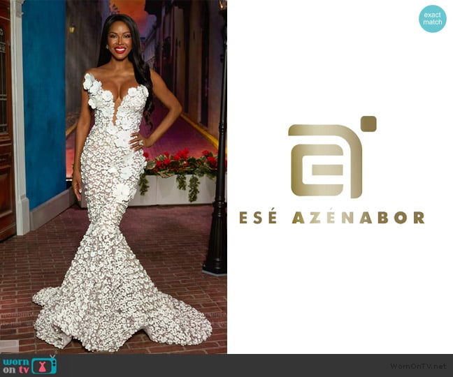 Ese Azenabor Custom Dress worn by Stacey Rusch on The Real Housewives of Potomac