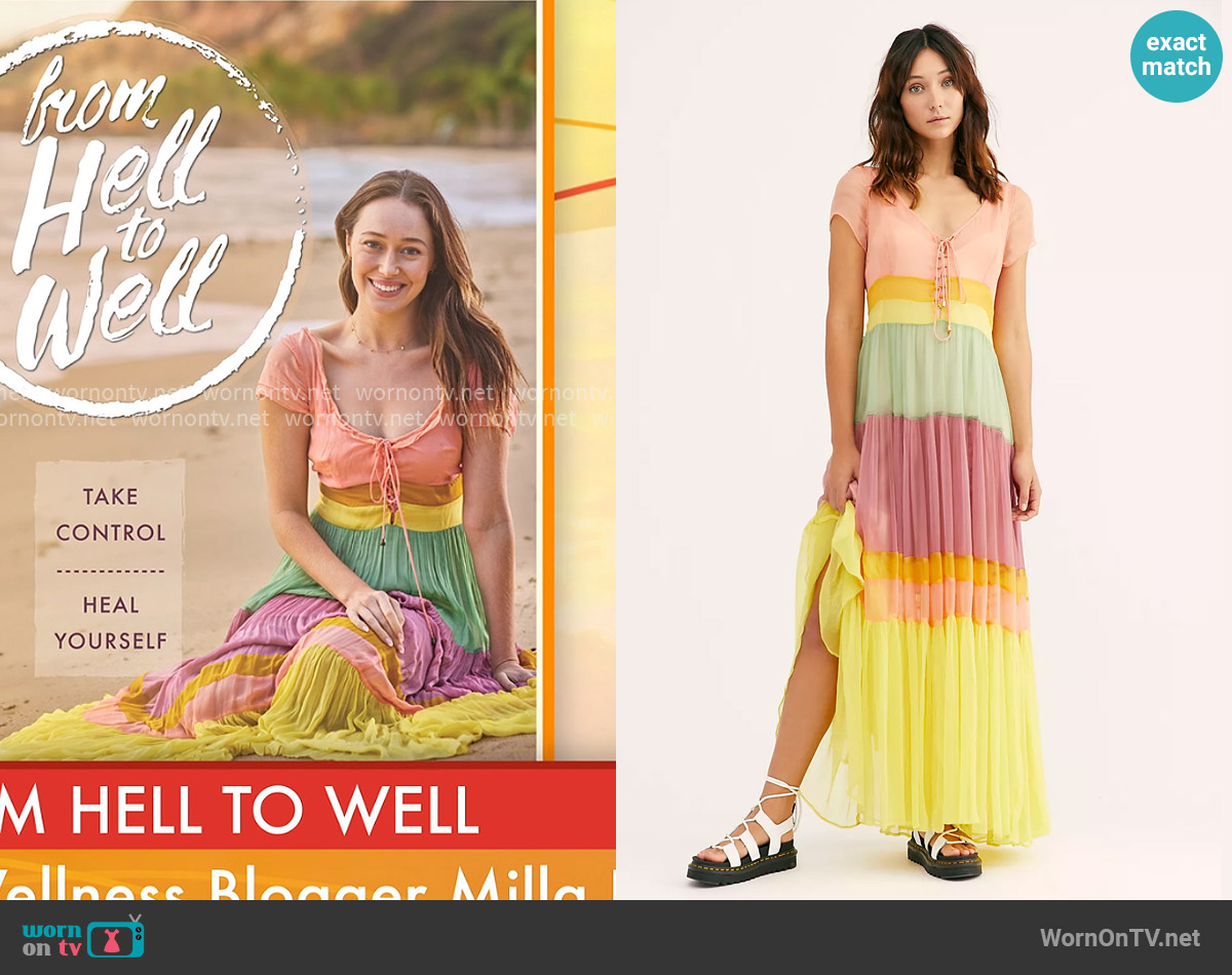 Free People Hocus Pocus Dress worn by Milla (Alycia Debnam-Carey) on Apple Cider Vinegar