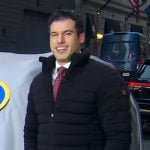 Gio Benitez’s black puffer jacket on Good Morning America