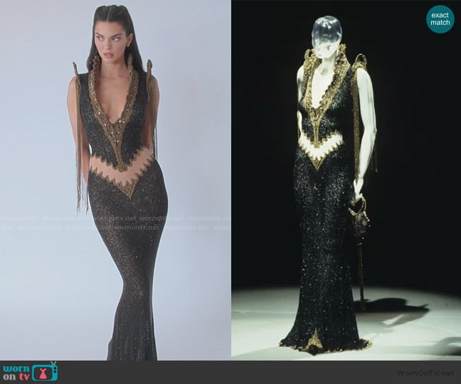 Givenchy 1999 Fall Winter Dress worn by Kendall Jenner (Kendall Jenner) on The Kardashians