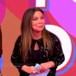 Gretta Monahan’s embellished cardigan on The View