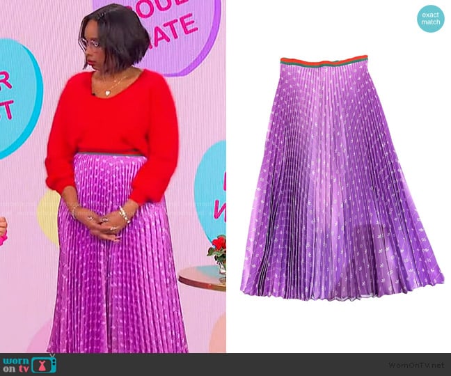 Gucci x Adidas X Adidas Mid-length skirt worn by Jennifer Hudson on The Jennifer Hudson Show