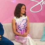 Gugu Mbatha-Raw’s printed dress on Sherri