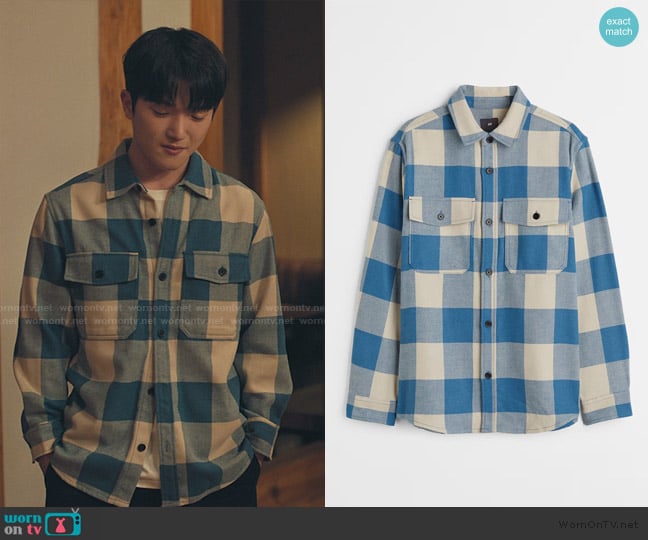 H&M Overshirt worn by Dae Heon Kim (Choi Min-yeong) on XO Kitty