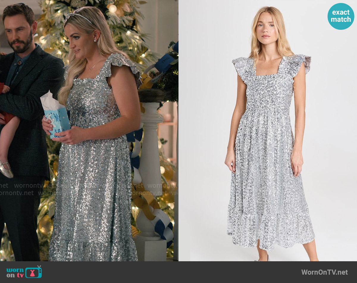 Hill House Home Ellie Nap Dress worn by Noreen Fitzgibbons (Jamie Lynn Spears) on Sweet Magnolias