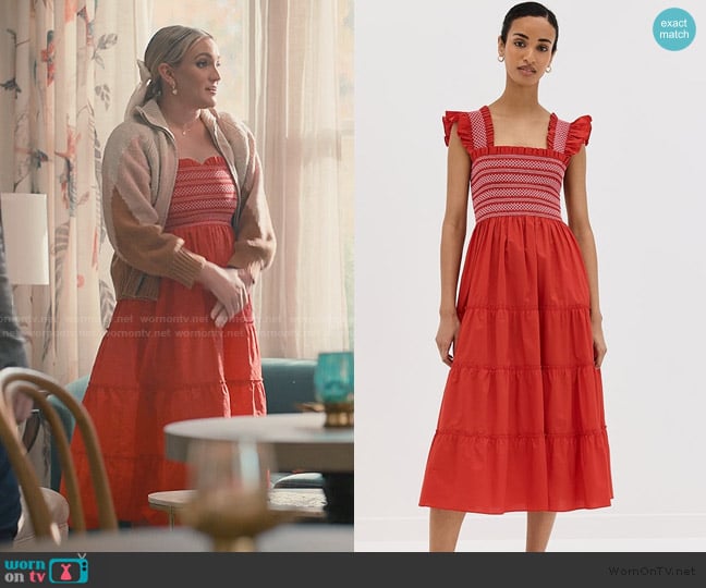 Hill House Home The Ellie Nap Dress worn by Noreen Fitzgibbons (Jamie Lynn Spears) on Sweet Magnolias