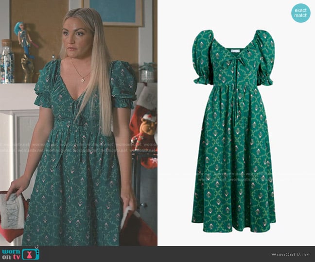 Hill House Home The Ophelia Dress worn by Noreen Fitzgibbons (Jamie Lynn Spears) on Sweet Magnolias