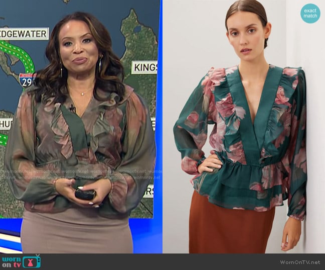 Hutch Sema Top worn by Adelle Caballero on Today