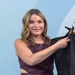 Jenna’s brown cutout leather dress on Today