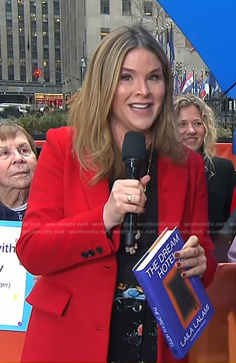 Jenna's red coat on Today