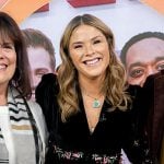 Jenna’s black floral embroidered dress on Today