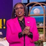 Jennifer’s pink blazer on The Jennifer Hudson Show