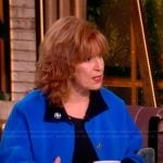 Joy’s blue two-tone jacket on The View