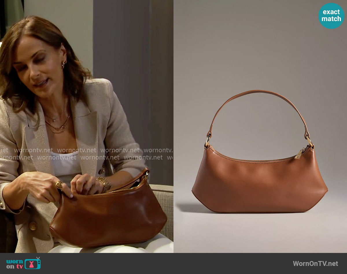JW Pei ily Shoulder Bag worn by Taylor Hayes (Rebecca Budig) on The Bold and the Beautiful