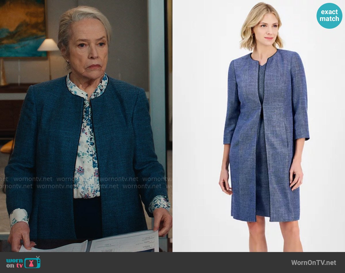 Madeline’s blue topper jacket on Matlock