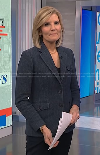 Kate's blue blazer on NBC News Daily