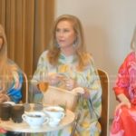 Kathy’s lemon print kaftan on The Real Housewives of Beverly Hills