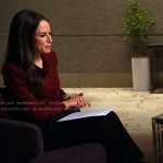 Kaylee’s white high top sneakers on Today