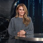 Keltie’s layered sweater dress on E! News