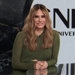 Keltie’s green sheer cutout dress on E! News