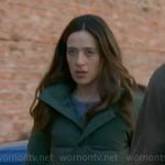 Kim’s green puffer jacket on Chicago PD