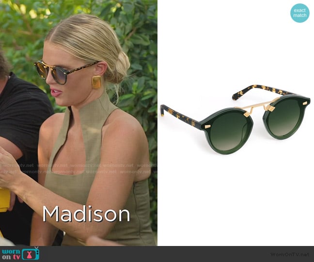 Madison’s sunglasses on Southern Charm