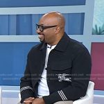 Kwame Alexander’s black jacket on Today