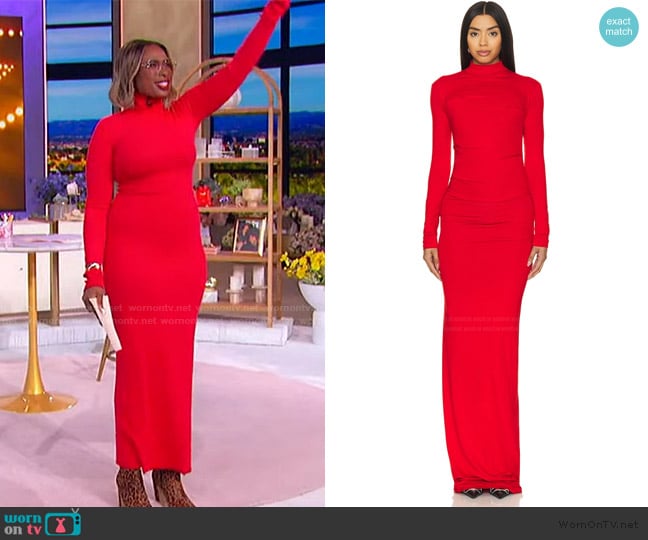 Lado Bokuchava Flame Dress worn by Jennifer Hudson on The Jennifer Hudson Show