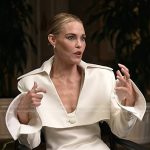 Leslie Bibb’s white cropped jacket and dress on Today