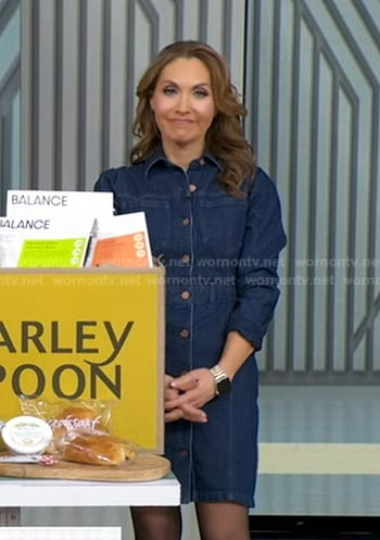 Lori's denim dress on Good Morning America