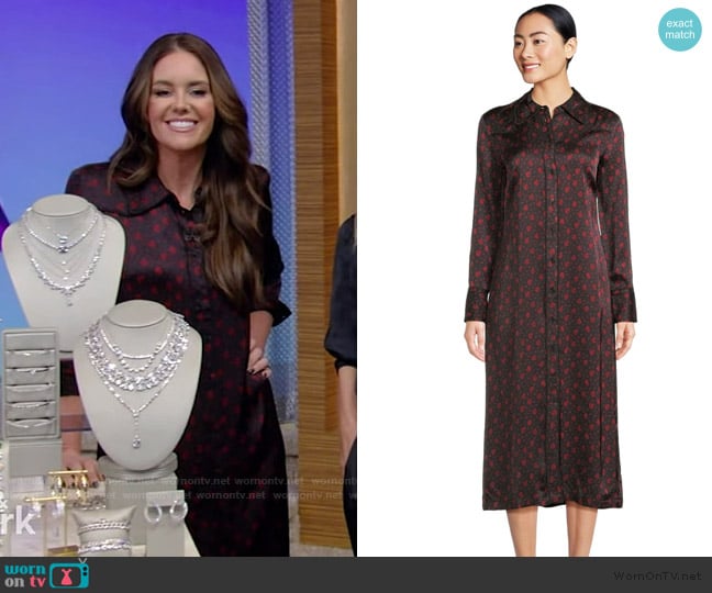 Madewell Louise Dress worn by Monica Mangin on Live with Kelly and Mark