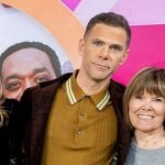 Mikey Day’s yellow polo shirt on Today