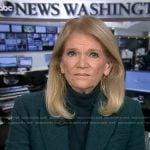 Martha’s green tweed blazer on Good Morning America