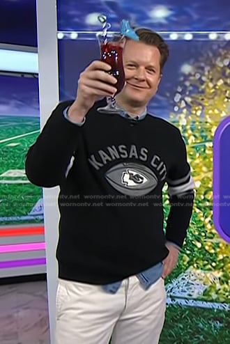 Nathan Turner's Kansas City sweater on Today