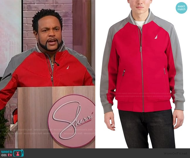 Nautica Long Sleeve Mesh Jacket worn by Jawn Murray on Sherri