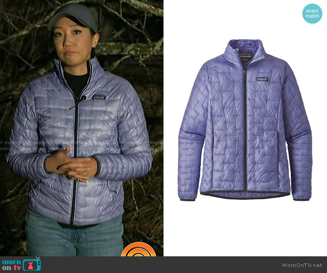 Patagonia Micro Puff Jacket worn by Kathy Park on Today