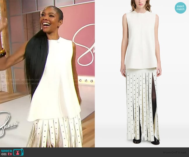 Proenza Schouler Noa Top worn by Gabrielle Union on Sherri