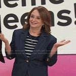 Rachel Dratch’s denim cropped blazer and jeans on Today