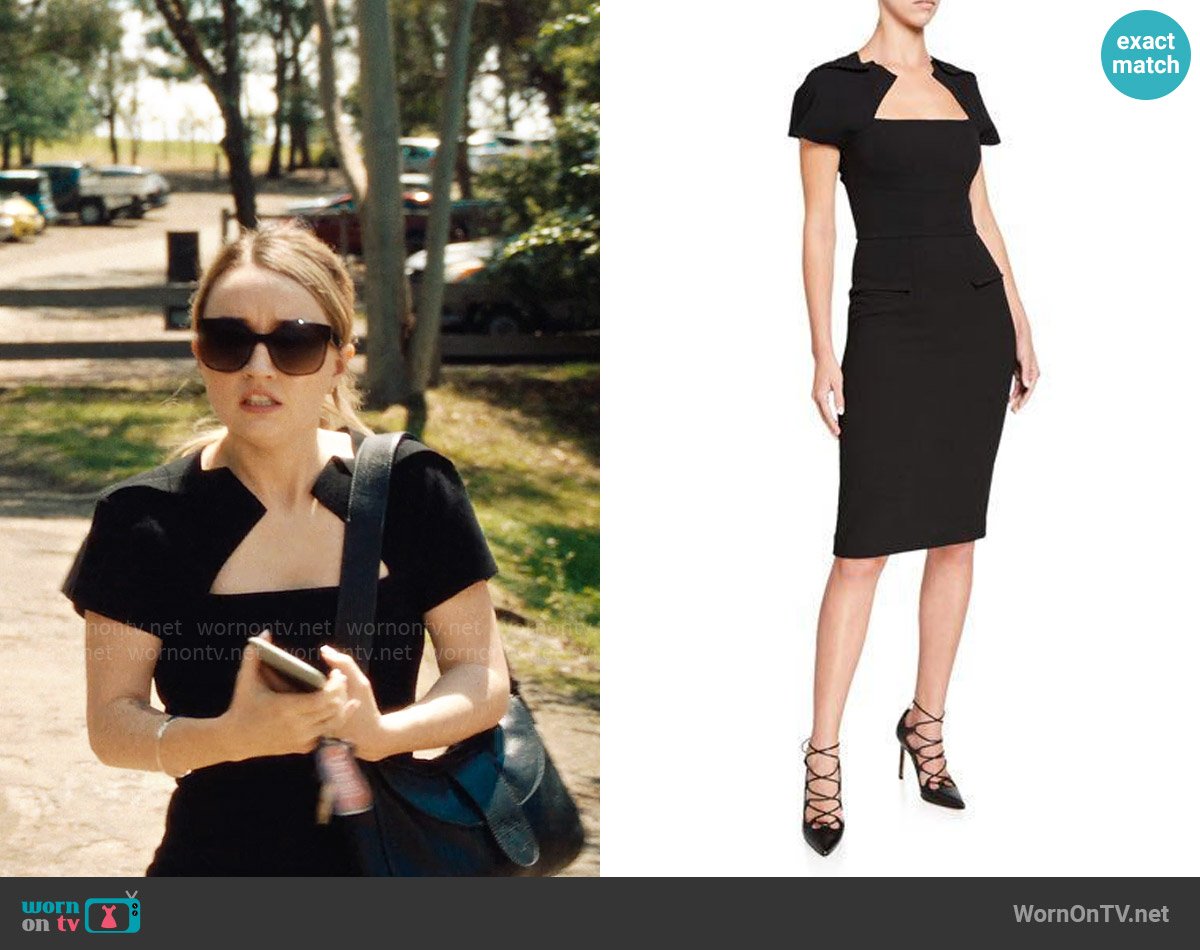 Roland Mouret Myrtha Dress worn by Belle Gibson (Kaitlyn Dever) on Apple Cider Vinegar