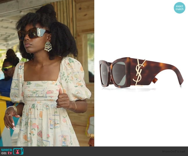 Venita’s tortoise sunglasses on Southern Charm