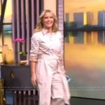 Sara’s belted jumpsuit on The View