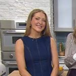 Sarah Fennel’s sleeveless denim dress on Today