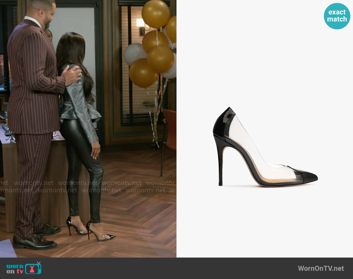 Schutz Cendi Pumps worn by Hayley Lawson (Marquita Goings) on Beyond the Gates