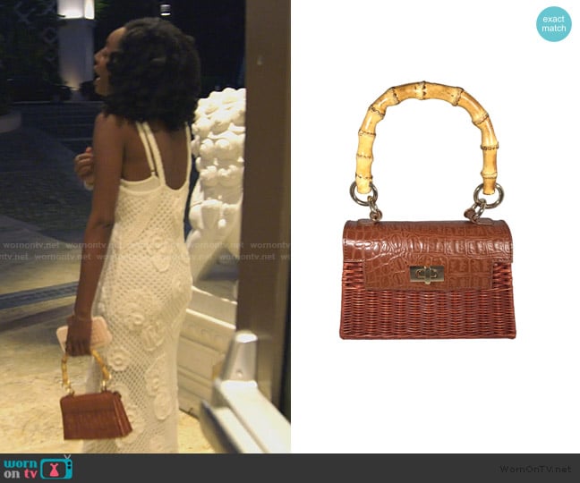 Serpui Abigail Bag worn by Venita Aspen on Southern Charm