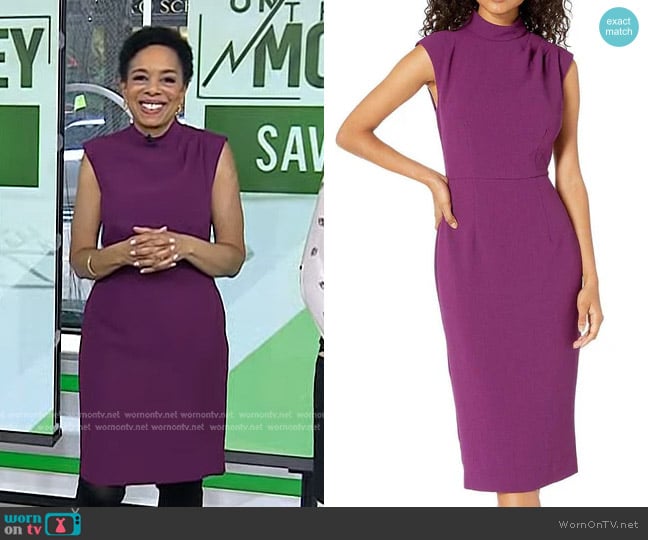 Trina Turk Muscatel Dress worn by Sharon Epperson on Today