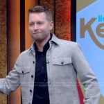 William Byron’s jacket on Live with Kelly and Mark