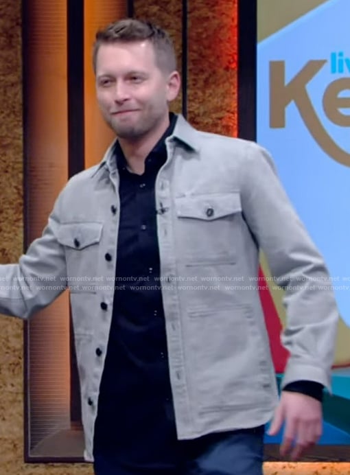 William Byron’s jacket on Live with Kelly and Mark