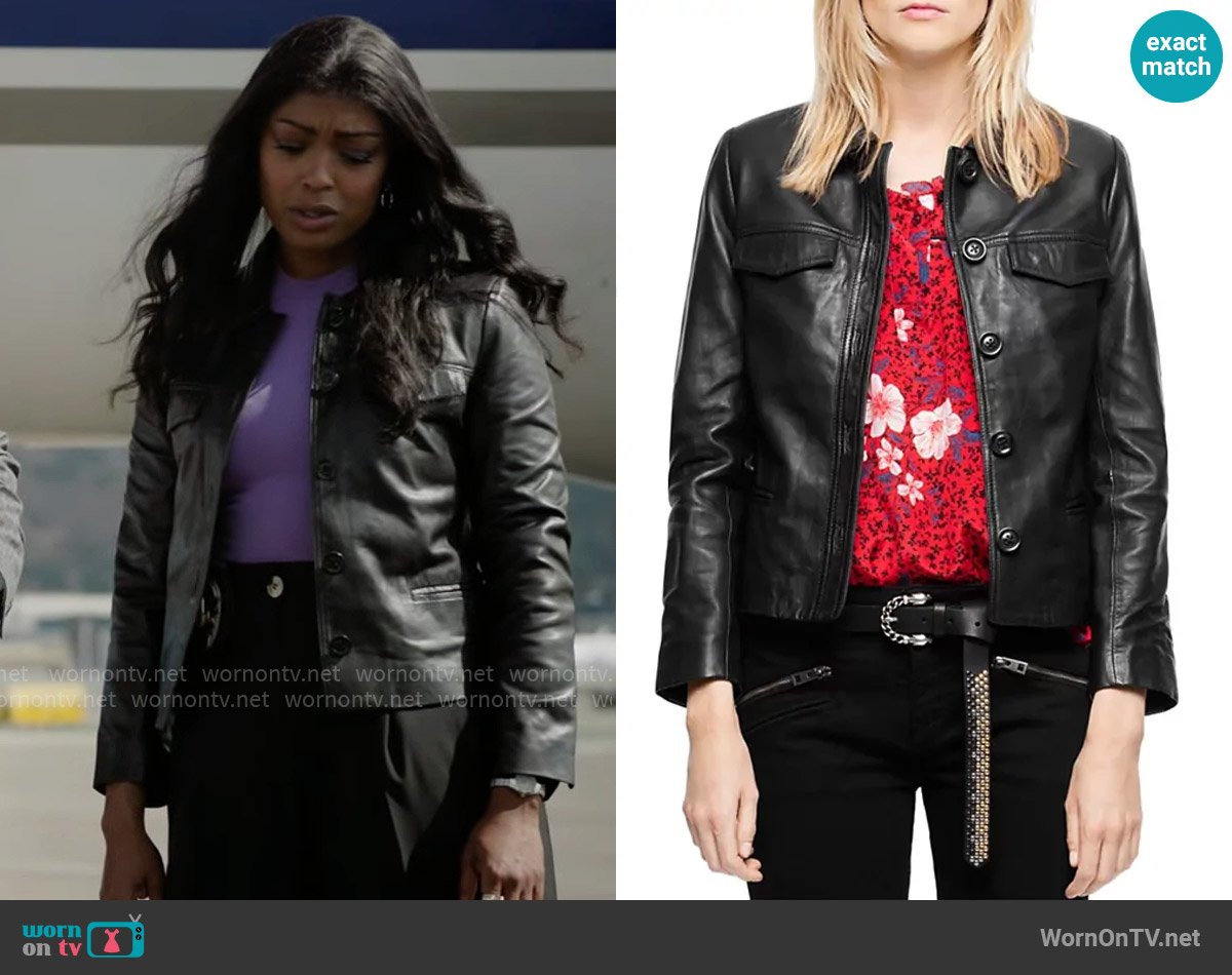 Zadig and Voltaire Liam Jacket worn by Daphne (Javicia Leslie) on High Potential