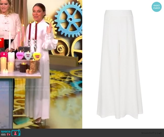 Zimmermann Culottes worn by Gretta Monahan on The View