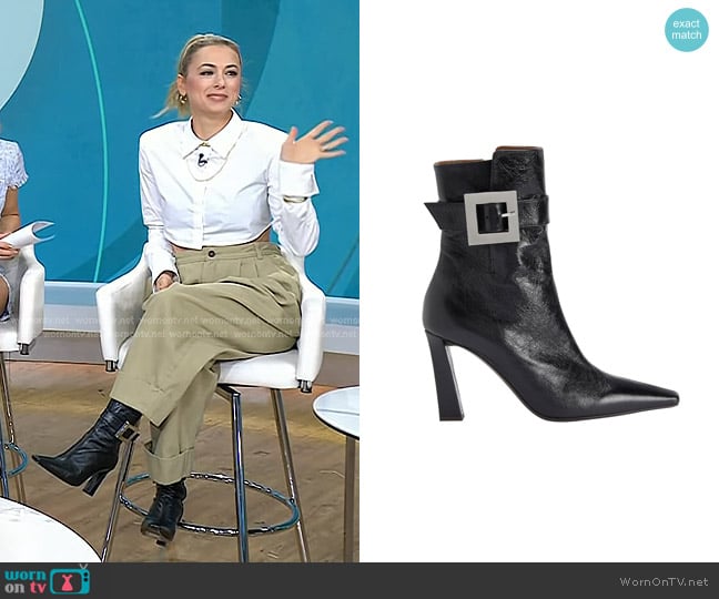 Giuseppe Zanotti Seattle Bootie worn by Iliza Shlesinger on Today